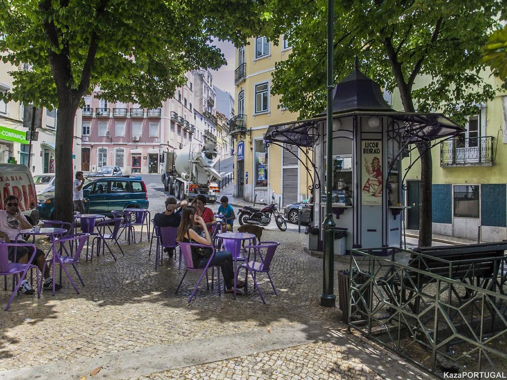 شقة Praca Das Flores Lisboa المظهر الخارجي الصورة